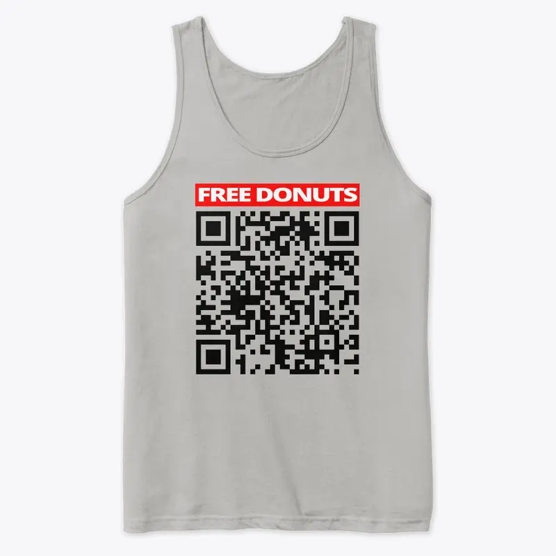 Free DONUTS Prank Rick roll QR code