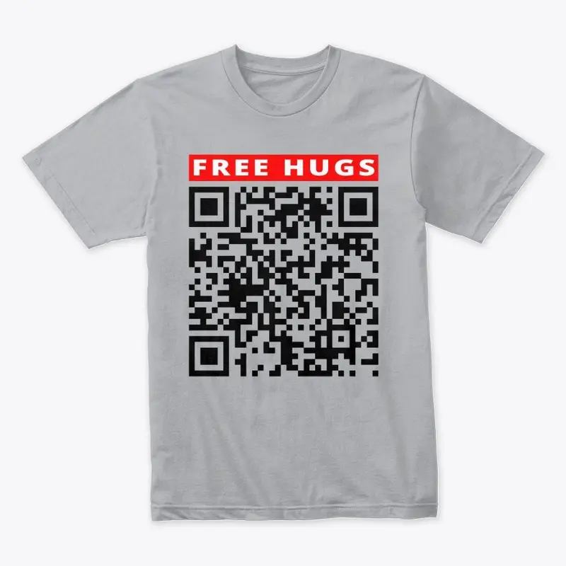 Free Hugs Prank Rick roll prank QR code